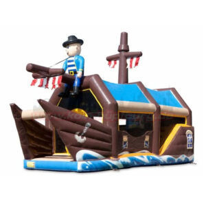 Hüpfburg JB Shooter Piratenschiff mieten
