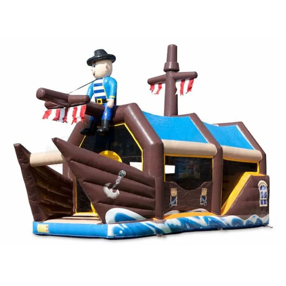 Hüpfburg JB Shooter Piratenschiff mieten