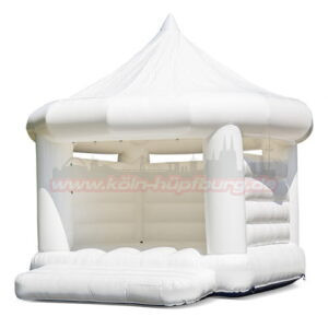 Hüpfburg White Wedding Hochzeit 01