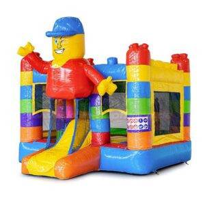 Hüpfburg Mini Bounce Bausteine mieten