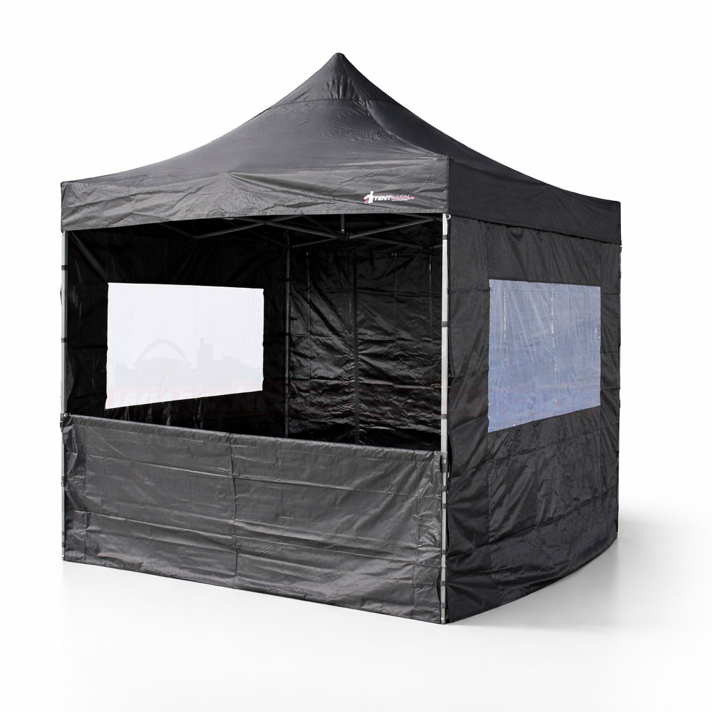 3x3m Verkaufsstand schwarz mieten