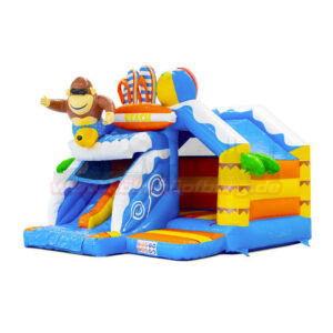 HüpfburgJB Slide Combo DoubleSlide Strand mieten