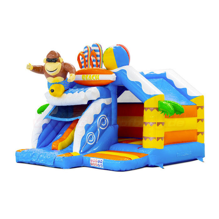 HüpfburgJB Slide Combo DoubleSlide Strand mieten