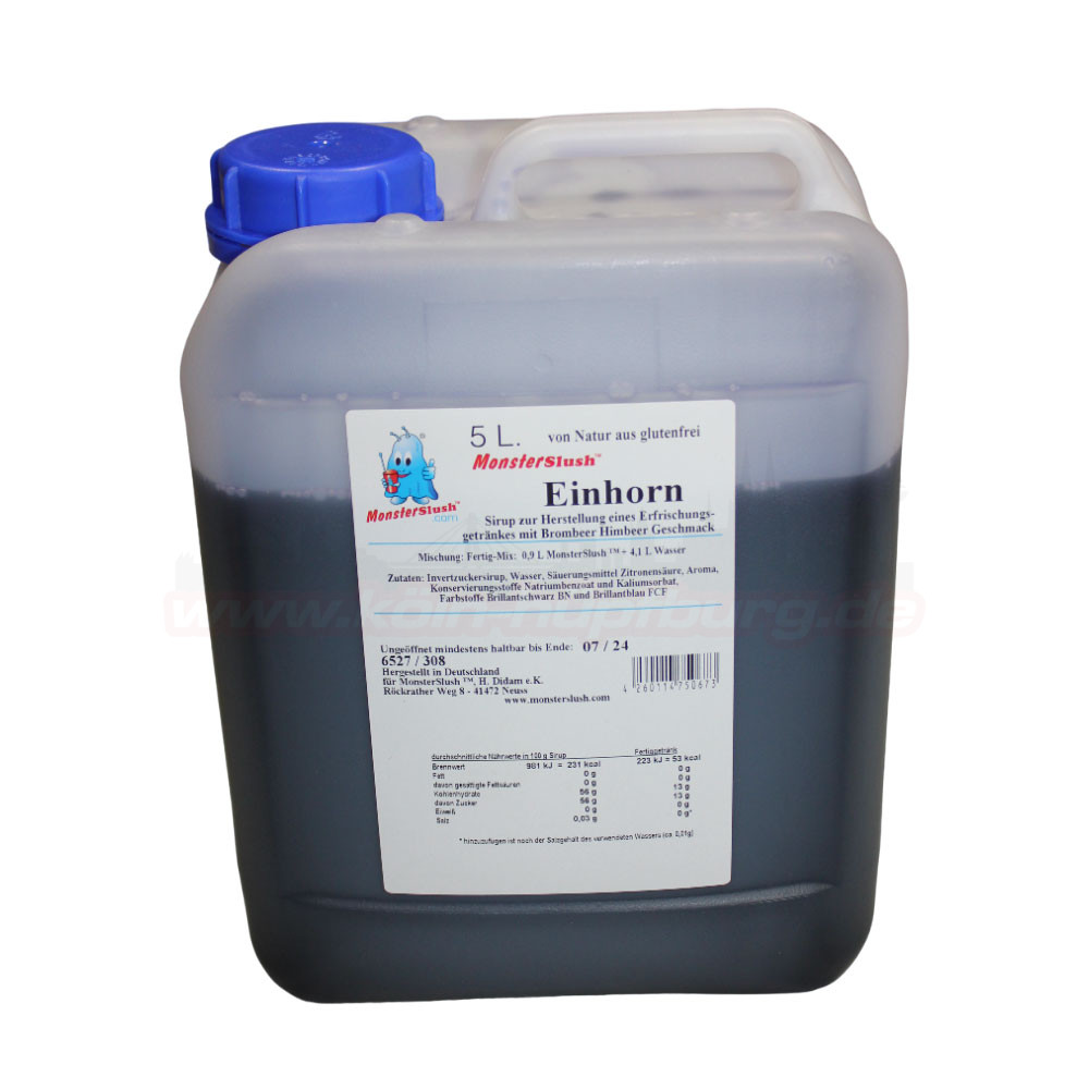 Slush Einhorn 5 Liter Kanister