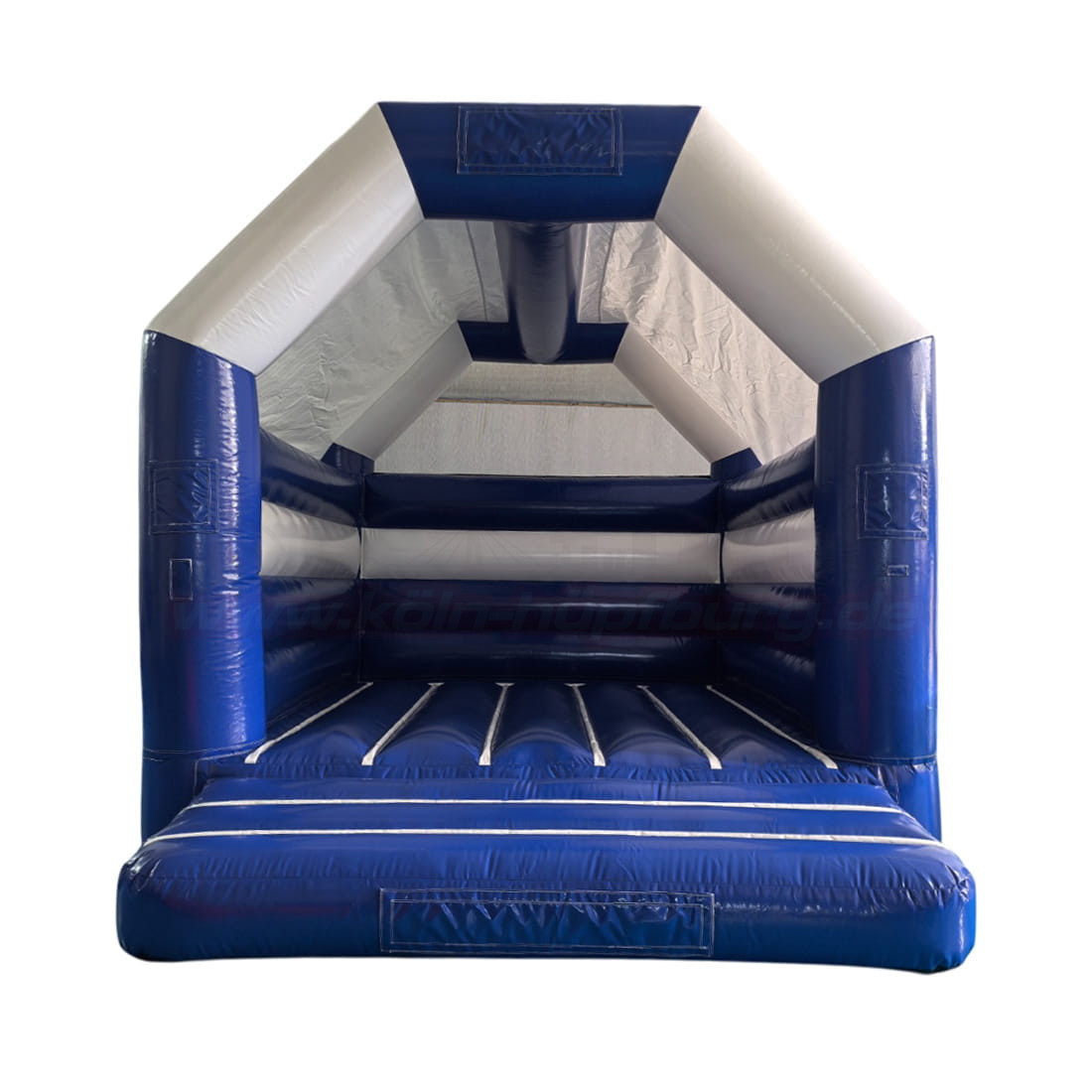 Hüpfburg Standard blau-weiß – Bild 4