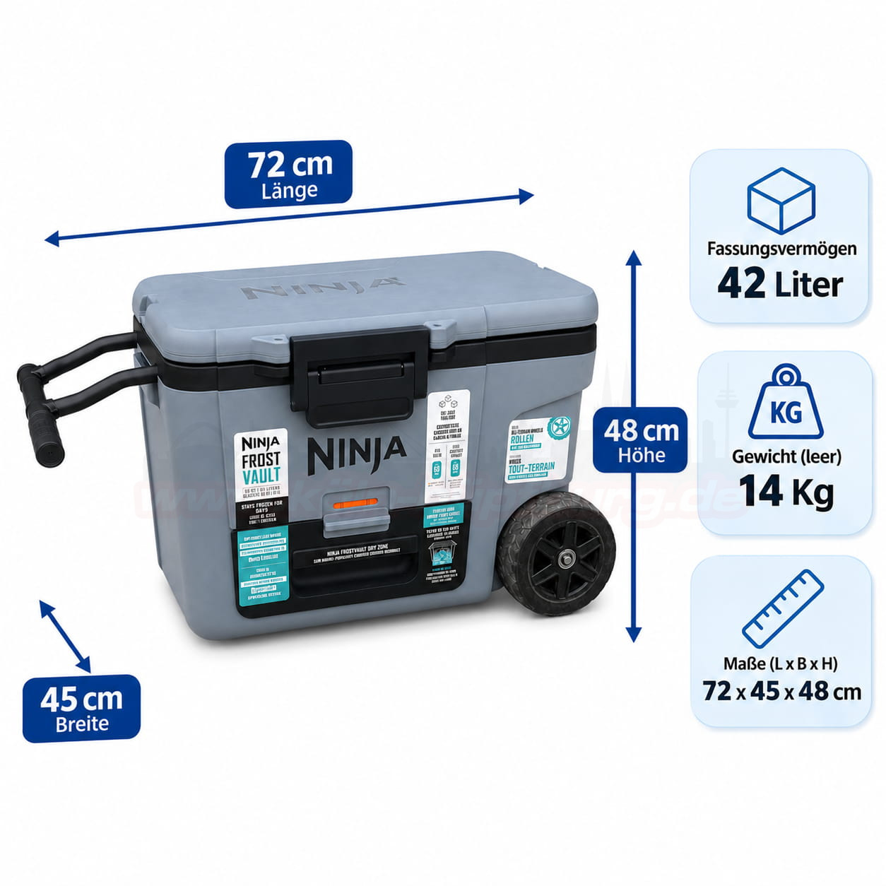 Kühlbox Ninja 42 Liter – Bild 6